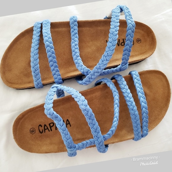 Capana Shoes - 3/$20 Capana Cork Woven Cactus System Sandals